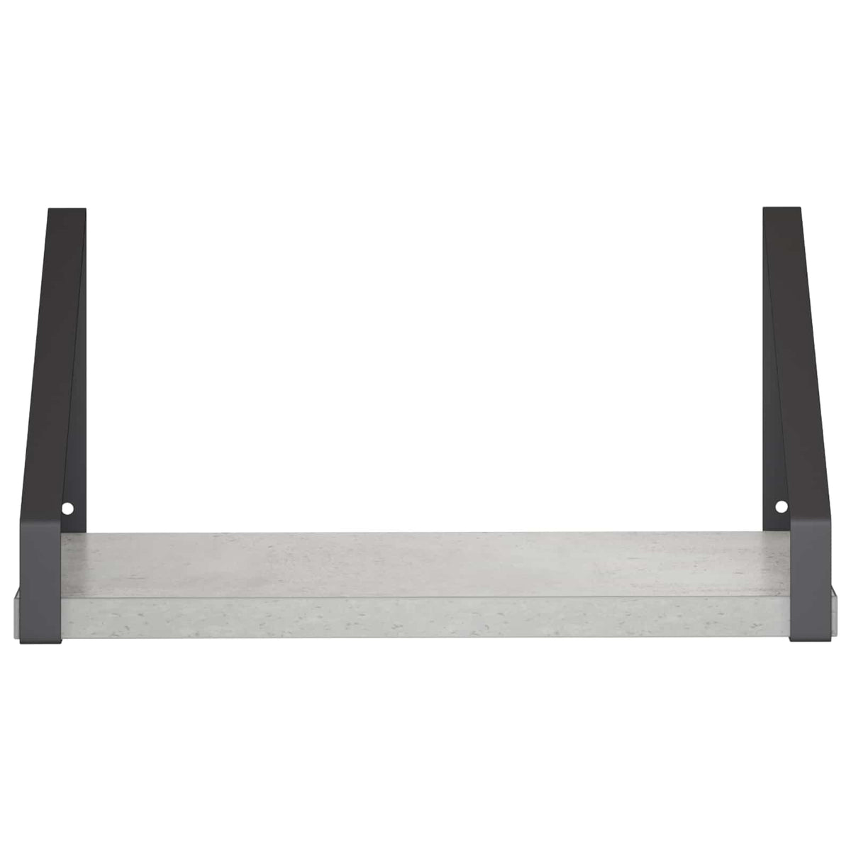 Wall Shelves 4 pcs Concrete Grey 30 x 16 x 15.5 cm