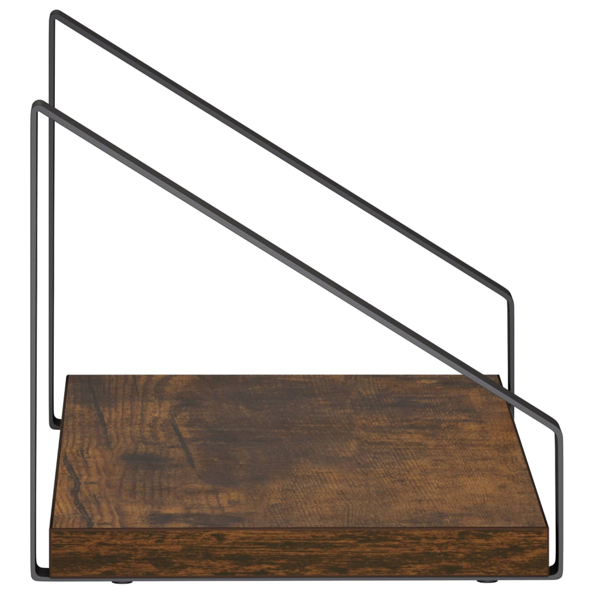 Wall Shelves 2 pcs Smoked Oak 30 x 16 x 15.5 cm