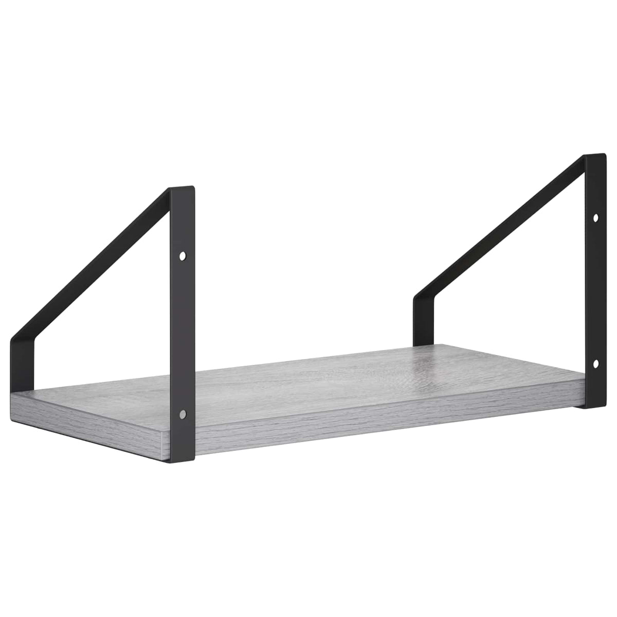 Wall Shelves 4 pcs Grey Sonoma 30 x 16 x 15.5 cm