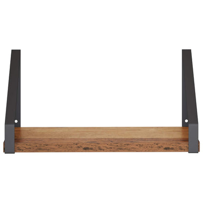 Wall Shelves 2 pcs Old Wood 30 x 16 x 15.5 cm