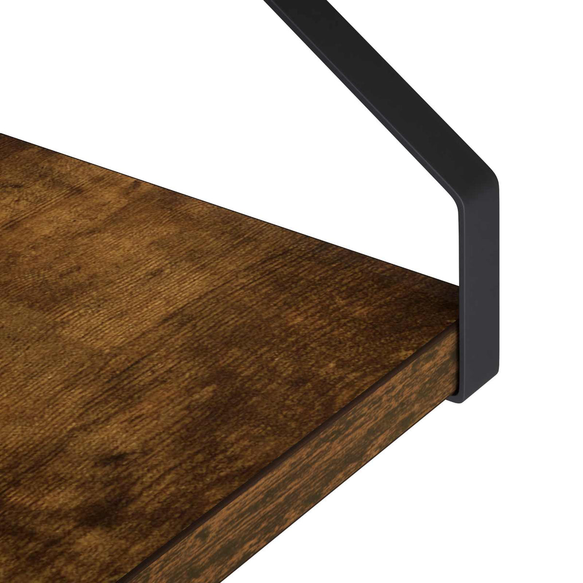 Wall Shelves 2 pcs Smoked Oak 40 x 16 x 15.5 cm