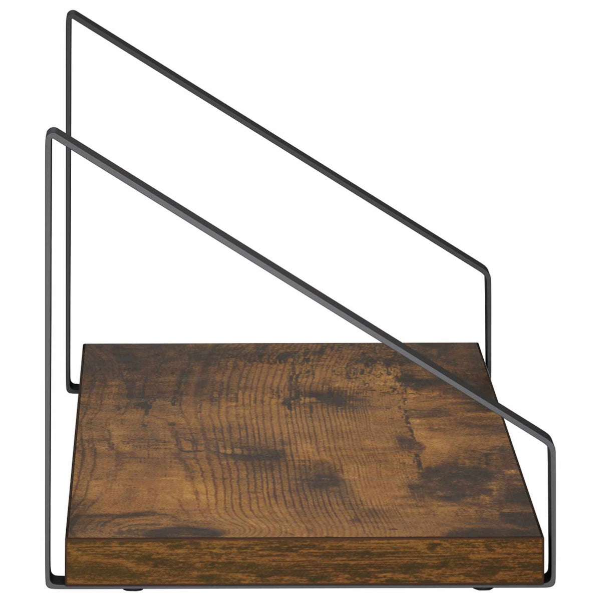 Wall Shelves 2 pcs Smoked Oak 40 x 16 x 15.5 cm