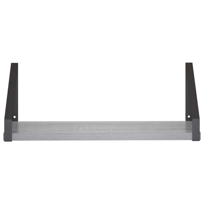 Wall Shelves 4 pcs Grey Sonoma 40 x 16 x 15.5 cm