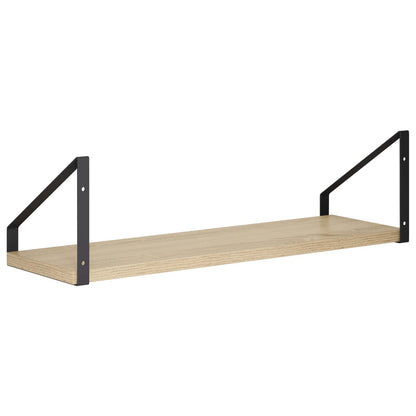 Wall Shelves 4 pcs Sonoma Oak 50 x 16 x 15.5 cm
