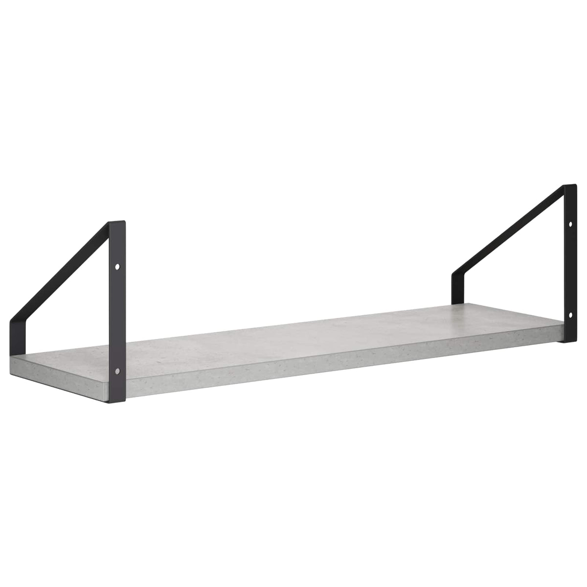Wall Shelves 4 pcs Concrete Grey 50 x 16 x 15.5 cm