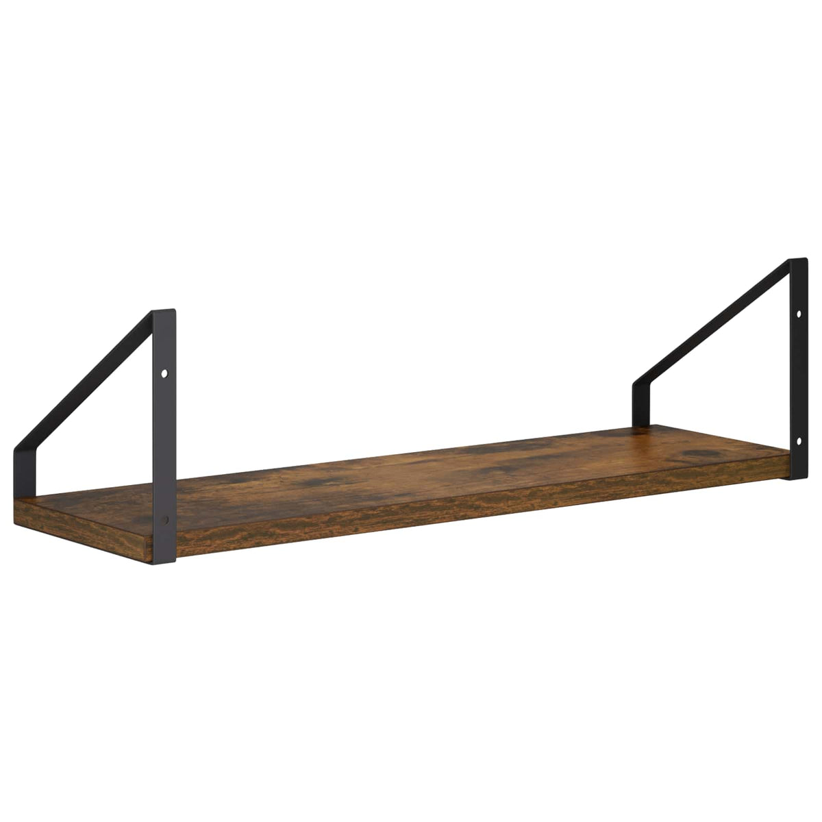 Wall Shelves 4 pcs Smoked Oak 50 x 16 x 15.5 cm