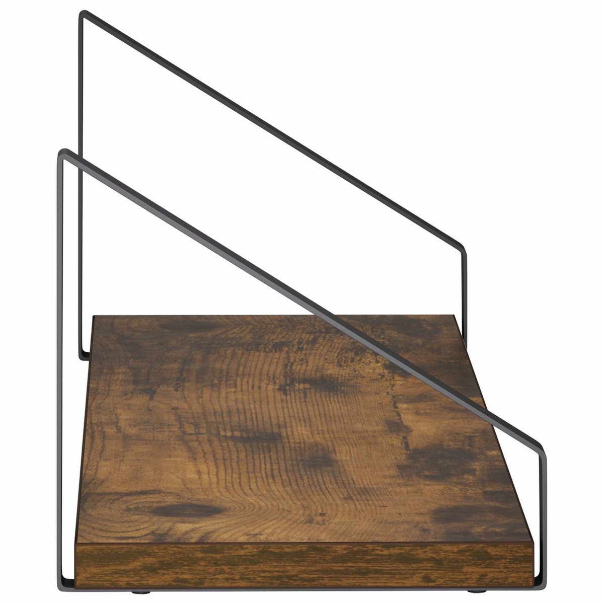 Wall Shelves 4 pcs Smoked Oak 50 x 16 x 15.5 cm