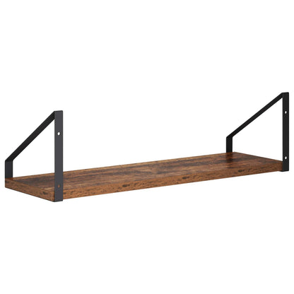 Wall Shelves 2 pcs Old Wood 50 x 16 x 15.5 cm