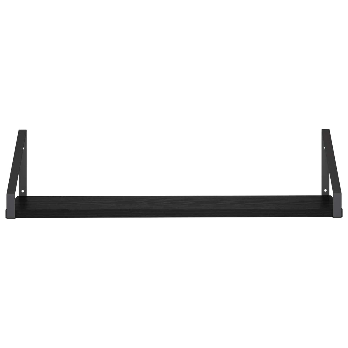 Wall Shelves 4 pcs Black Oak 60 x 16 x 15.5 cm