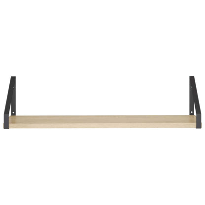 Wall Shelves 2 pcs Sonoma Oak 60 x 16 x 15.5 cm