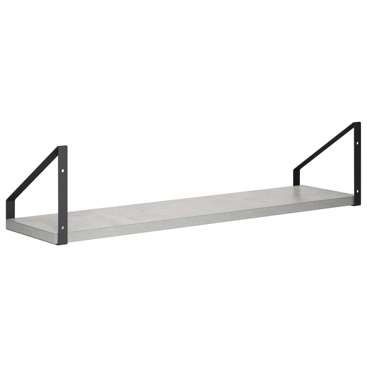 Wall Shelves 4 pcs Concrete Grey 60 x 16 x 15.5 cm