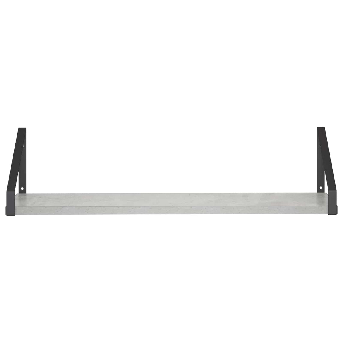 Wall Shelves 4 pcs Concrete Grey 60 x 16 x 15.5 cm