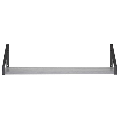 Wall Shelves 2 pcs Grey Sonoma 60 x 16 x 15.5 cm