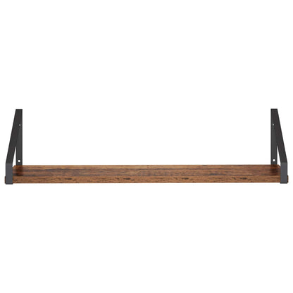 Wall Shelves 2 pcs Old Wood 60 x 16 x 15.5 cm
