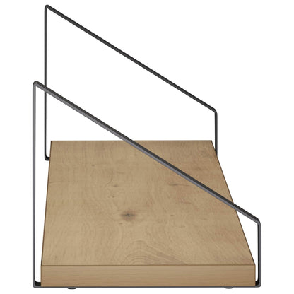Wall Shelves 2 pcs Artisan Oak 60 x 16 x 15.5 cm