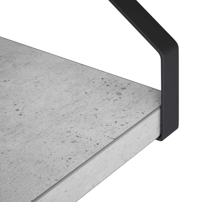 Wall Shelves 3 pcs Concrete Grey 40 x 16 x 15.5 cm