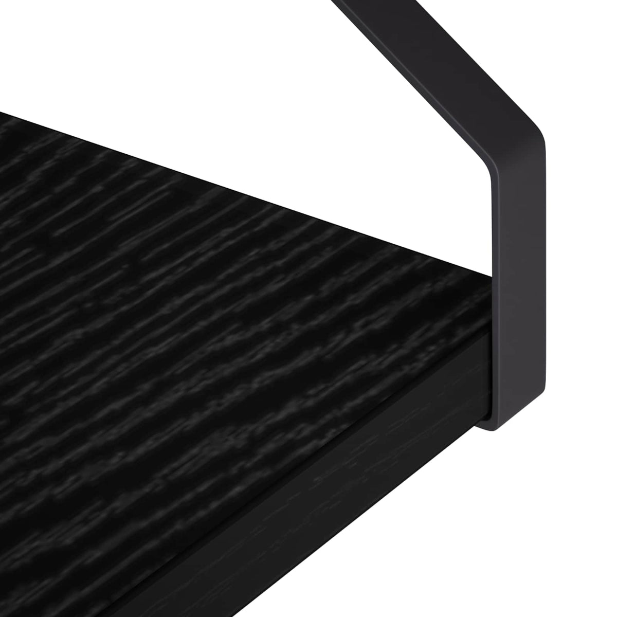 Wall Shelves 3 pcs Black Oak 60 x 16 x 15.5 cm