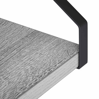 Wall Shelves 3 pcs Grey Sonoma 60 x 16 x 15.5 cm
