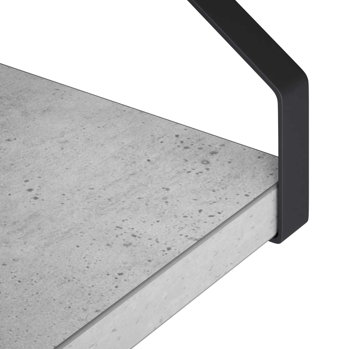 Wall Shelves 6 pcs Concrete Grey 40 x 16 x 15.5 cm