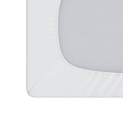 Mattress Protector 2 pcs 120 x 200 cm Waterproof White