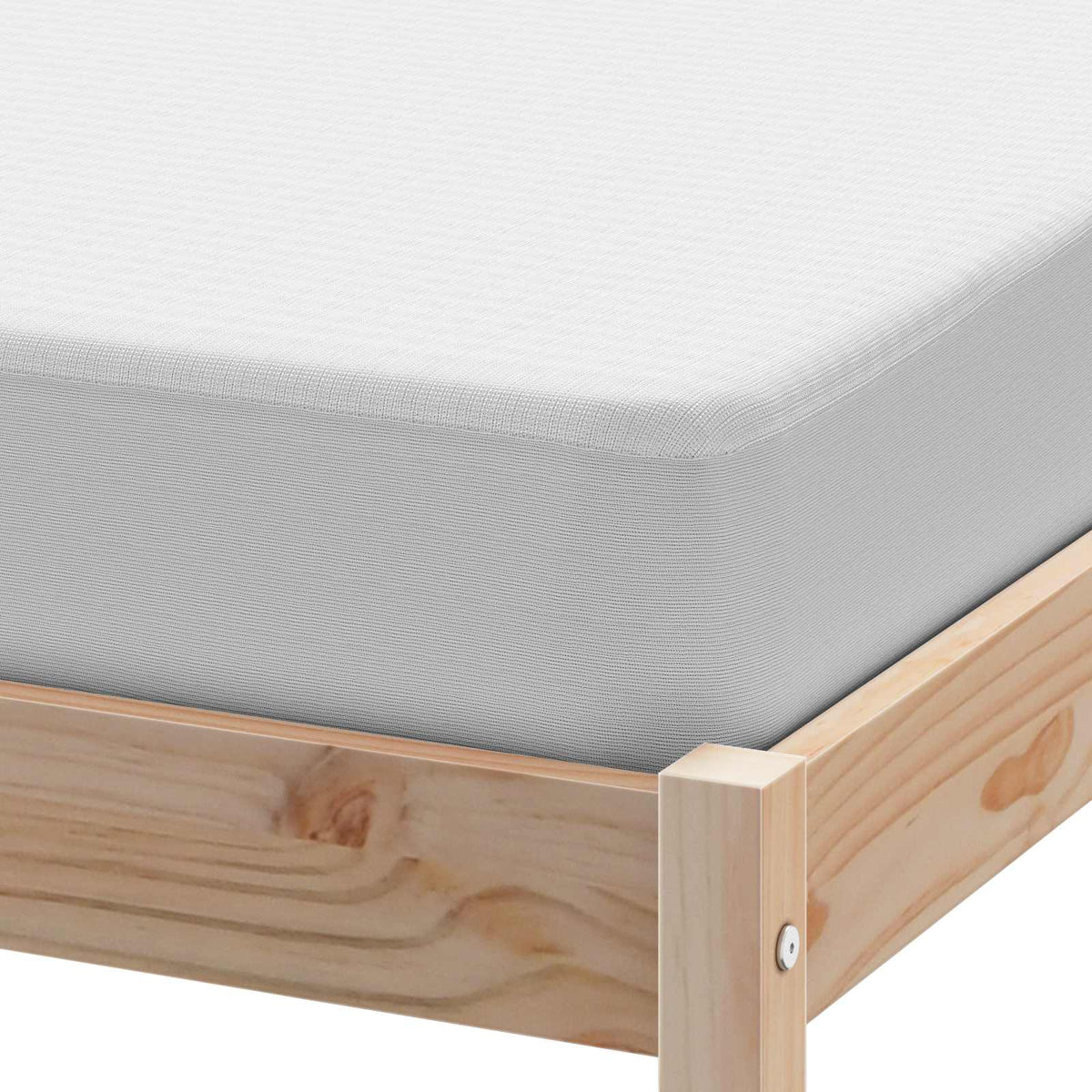 Mattress Protector 2 pcs 180 x 200 cm Waterproof White