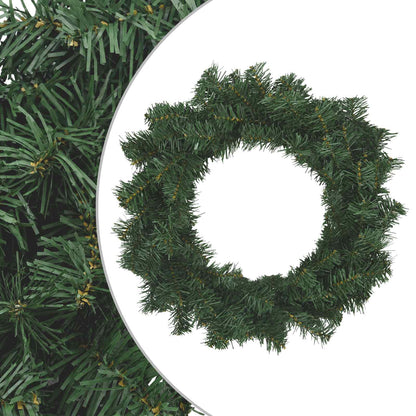 Christmas Wreath Green Ø 50 cm PVC