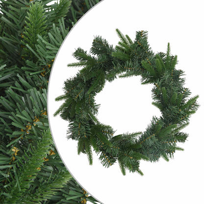 Christmas Wreath Green Ø 30 cm PVC and PE