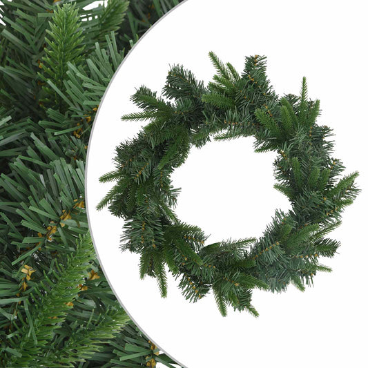 Christmas Wreath Green Ø 30 cm PVC and PE