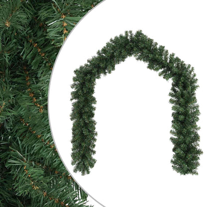 Christmas Garland Green 270 cm PVC