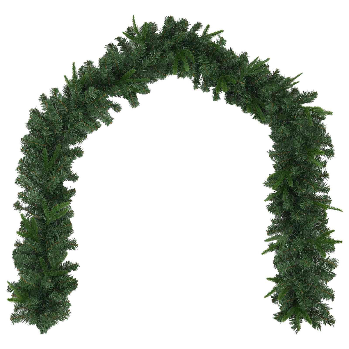 Christmas Garland Green 270 cm PVC and PE