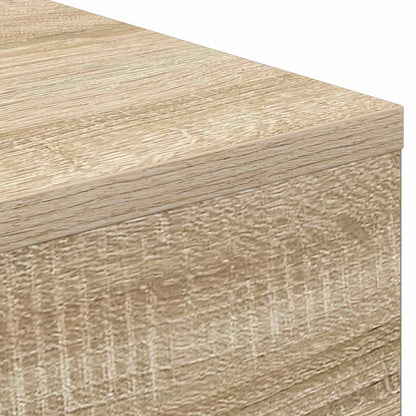 Electric Fireplace Sonoma 100 x 24.5 x 90 cm Engineered wood