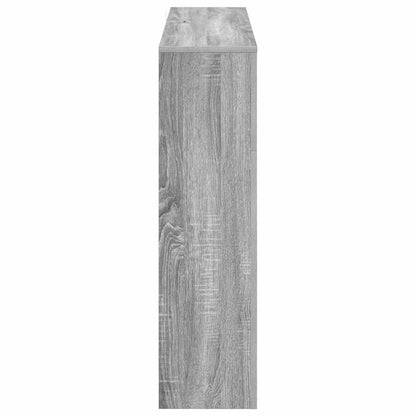 Electric Fireplace Grey Sonoma 100 x 24.5 x 90 cm