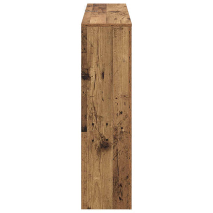 Electric Fireplace Old Wood 100 x 24.5 x 90 cm Engineered wood