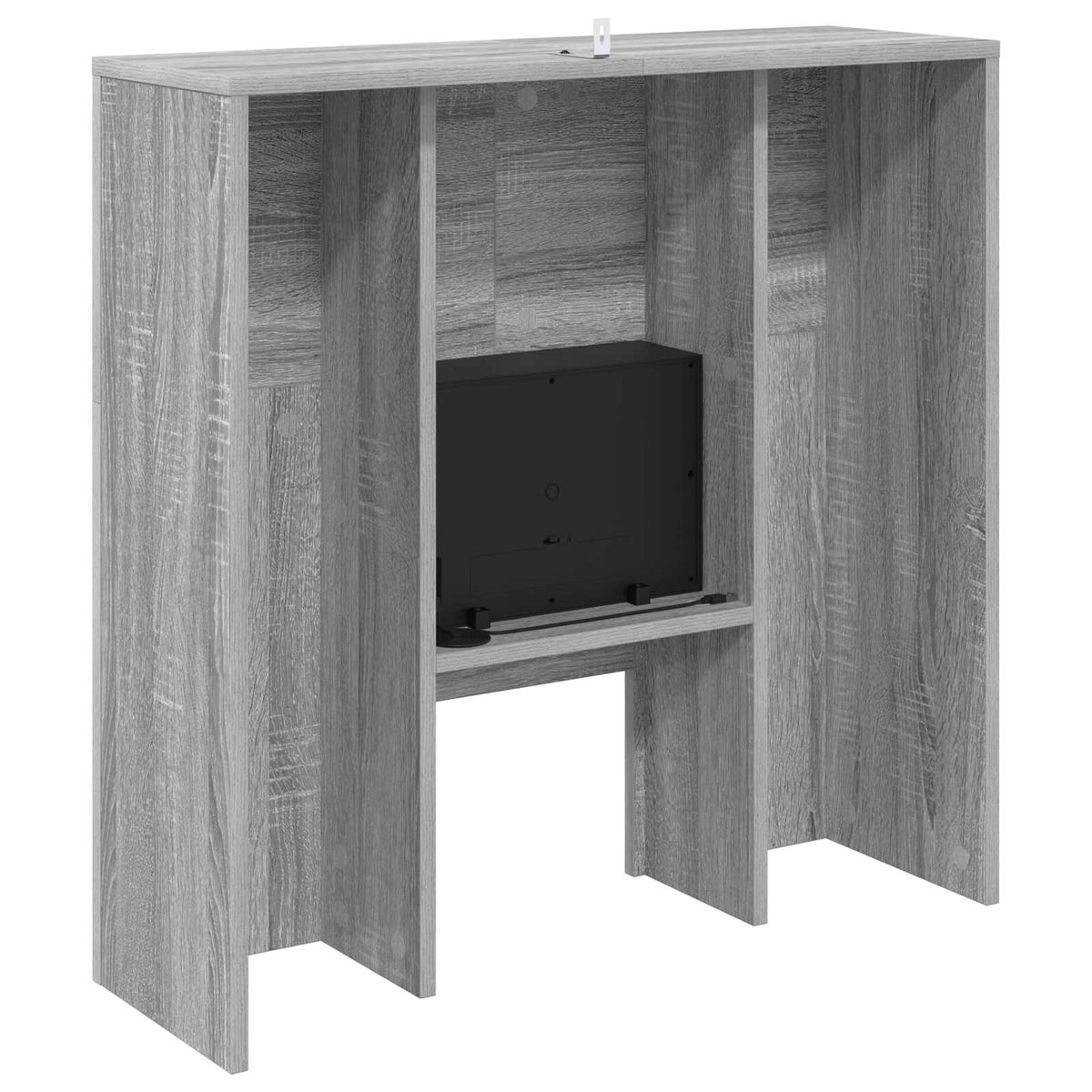 Electric Fireplace Grey Sonoma 75 x 24.5 x 75 cm