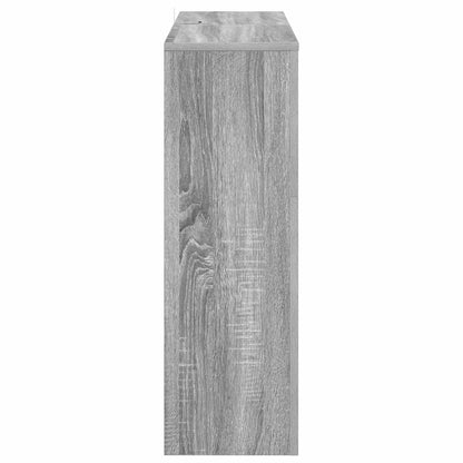 Electric Fireplace Grey Sonoma 75 x 24.5 x 75 cm