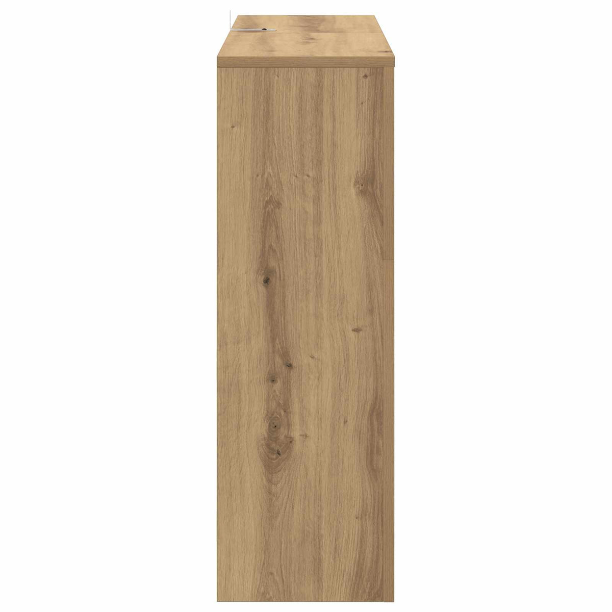 Electric Fireplace Artisan Oak 75 x 24.5 x 75 cm
