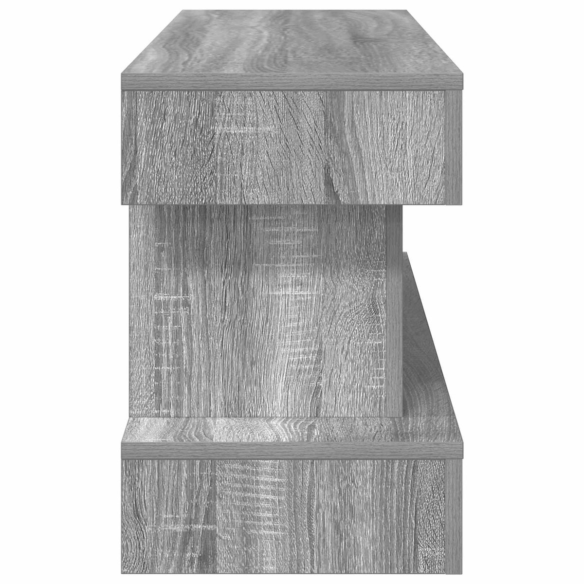 Electric Fireplace Grey Sonoma 100 x 30 x 44 cm Engineered wood