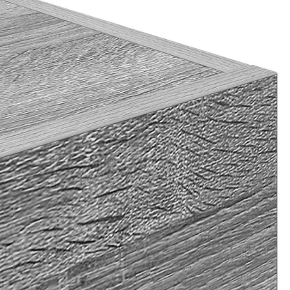 Electric Fireplace Grey Sonoma 150 x 30 x 50 cm Engineered wood