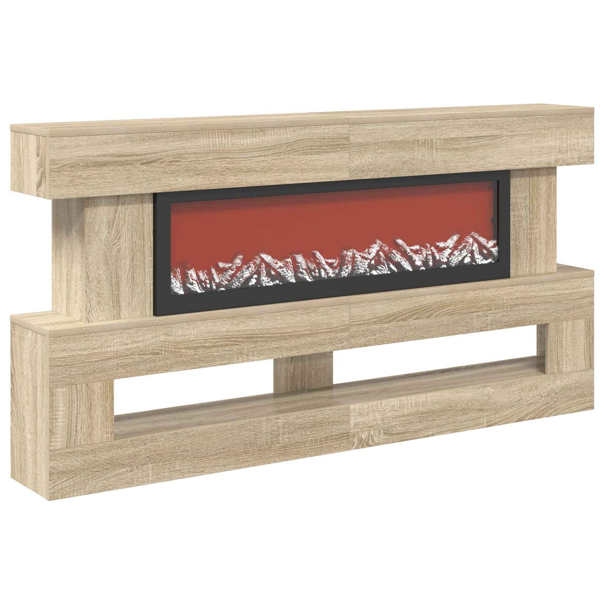 Electric Fireplace Sonoma 150 x 21 x 77 cm Engineered wood