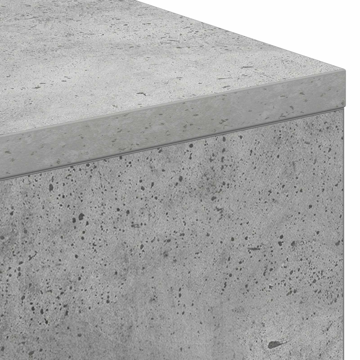 Electric Fireplace Concrete 150 x 21 x 77 cm Engineered wood