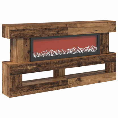 Electric Fireplace Old Wood 150 x 21 x 77 cm Engineered wood