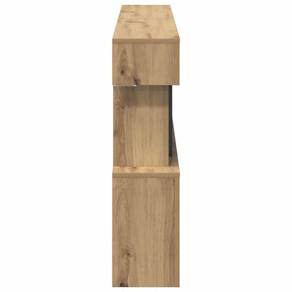 Electric Fireplace Artisan Oak 150 x 21 x 77 cm Engineered wood