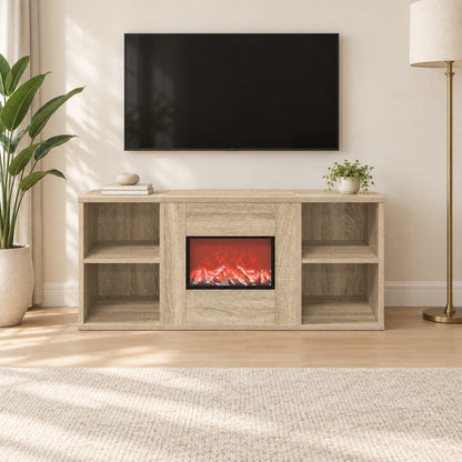 Electric Fireplace Sonoma 100 x 37 x 45.5 cm Engineered wood