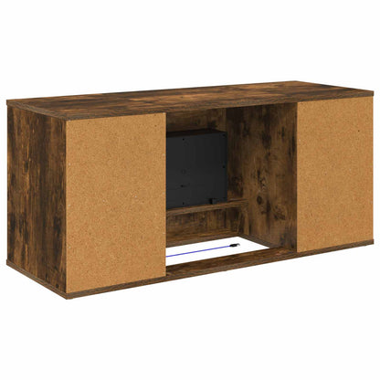 Electric Fireplace Smoked Oak 100 x 37 x 45.5 cm