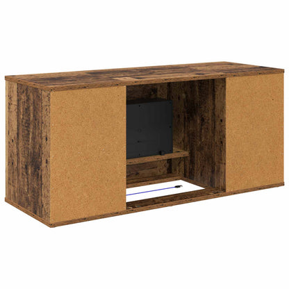 Electric Fireplace Old Wood 100 x 37 x 45.5 cm Engineered wood