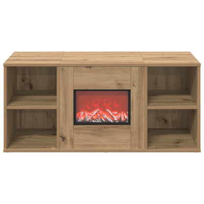 Electric Fireplace Artisan Oak 100 x 37 x 45.5 cm
