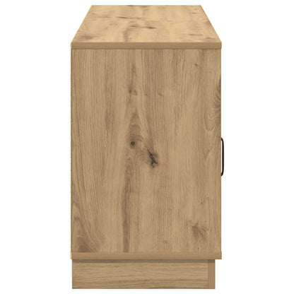Electric Fireplace Artisan Oak 100 x 33 x 55 cm Engineered wood