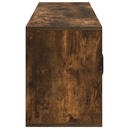 Electric Fireplace Smoked Oak 140.5 x 30 x 39 cm