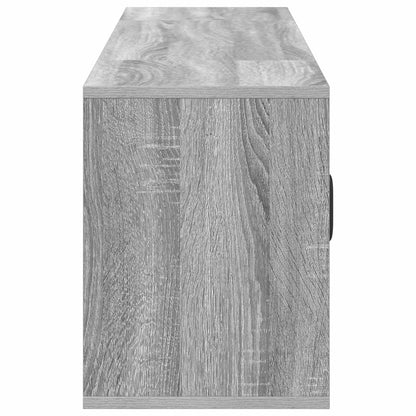 Electric Fireplace Grey Sonoma 140.5 x 30 x 39 cm