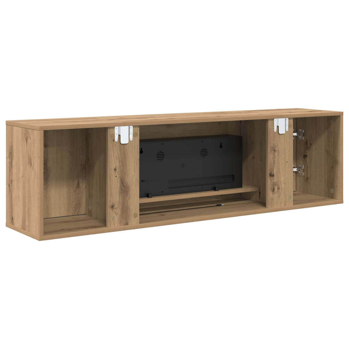 Electric Fireplace Artisan Oak 140.5 x 30 x 39 cm